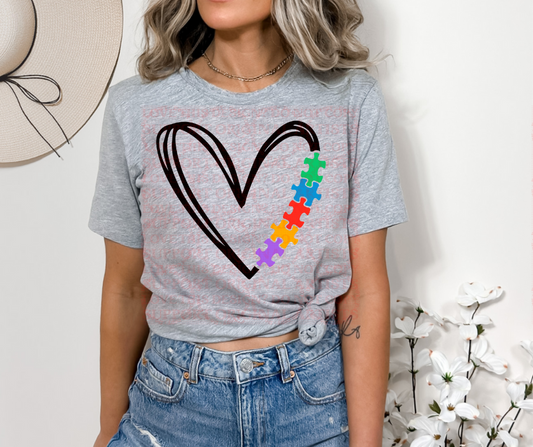 5341 - Autism heart *DTF