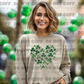 5099 - Heart shamrock clover *DTF
