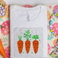 5451 - Faux glitter carrots *DTF