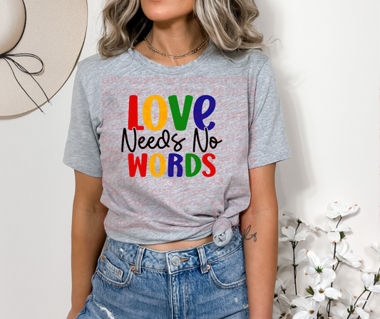5345 - Love needs no words *DTF