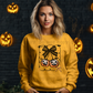 6531 - Pumpkin cherries with lace bow *DTF Transfer