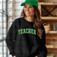 5115 - Teacher shamrock clover *DTF