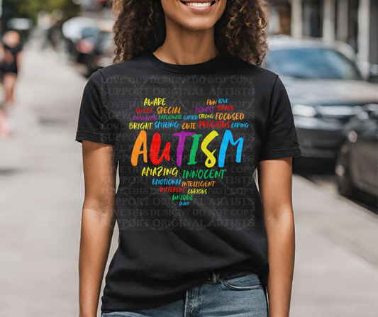 5349 - Autism heart words *DTF