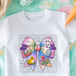 5469 - Easter bow with bunny and chicks *DTF