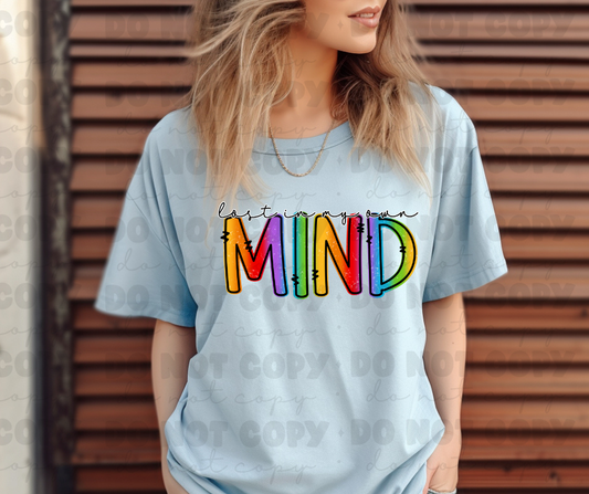 3679 Lost In My Own Mind DREAM TRANSFER* DTF