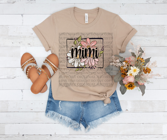 5557 - Mimi with flowers *DTF