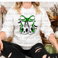 6470 - Green ribbon skull cherries *DTF Transfer
