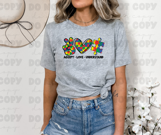 3684 Accept Love Understand DREAM TRANSFER* DTF