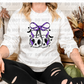 6469 - Purple ribbon skull cherries *DTF Transfer