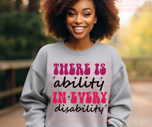 5352 - There is ability in every disability *DTF