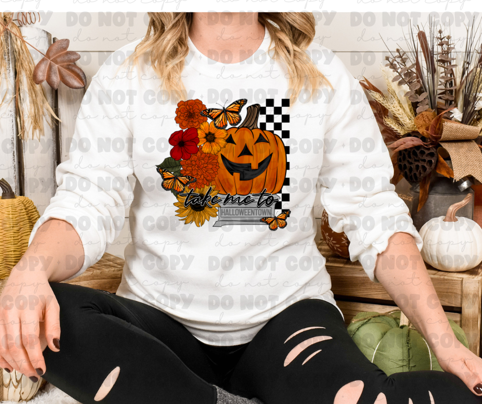 6478 - Take me to Halloween *DTF Transfer