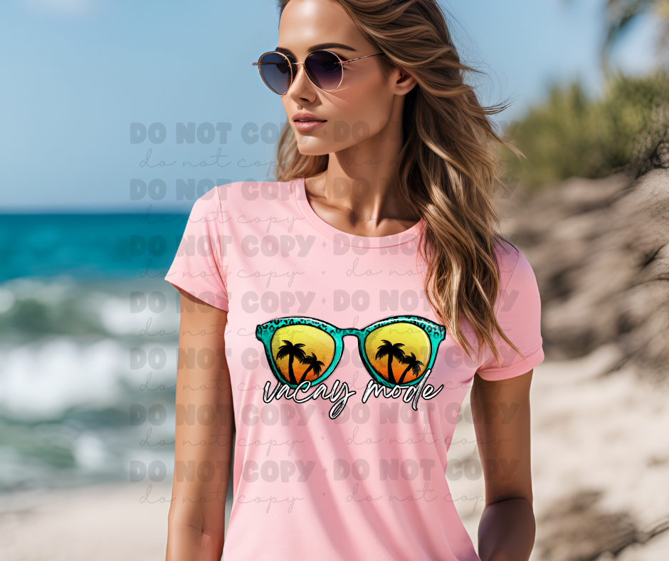 5891 - Vacay mode *DTF Transfer