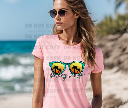 5891 - Vacay mode *DTF Transfer