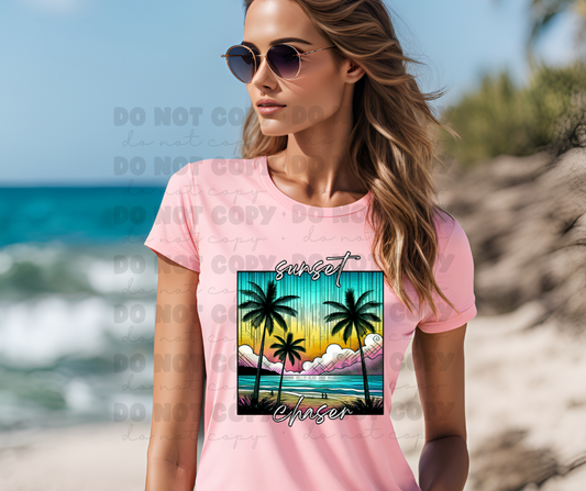 5879 - Sunset chaser *DTF Transfer