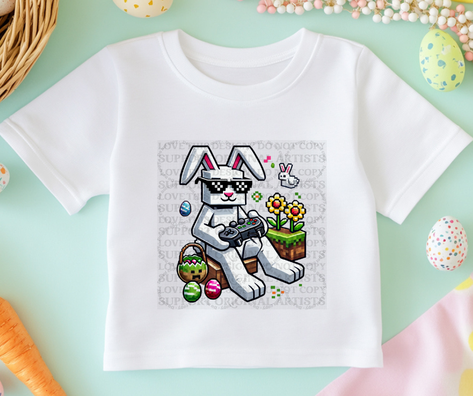5483 - Easter bunny block *DTF