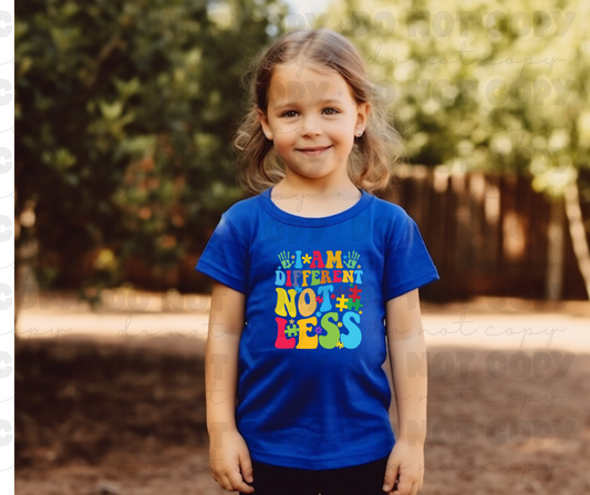 3696 I am different not less DREAM TRANSFER* DTF