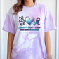6410 - Peace love cure suicide awareness * DTF Transfer