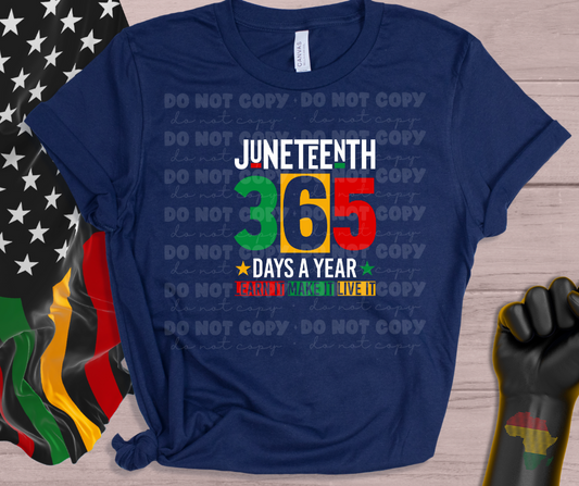 5842 - Juneteenth 365 days a year *DTF Transfer