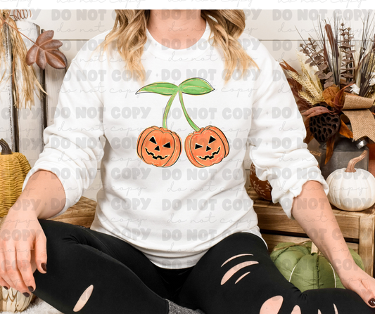 6479 - Cherry pumpkins *DTF Transfer