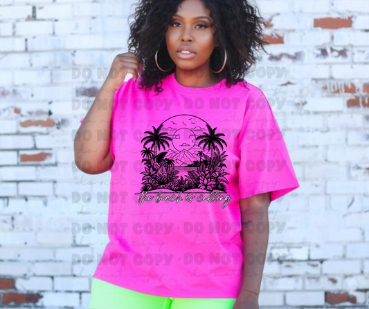 5880 - The beach is calling *DTF Transfer