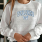 5611 - Teacher blue floral *DTF