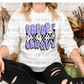 6481 - Creep it groovy purple font *DTF Transfer