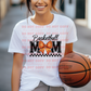 5210 - Basketball stacked with coquette bow *DTF