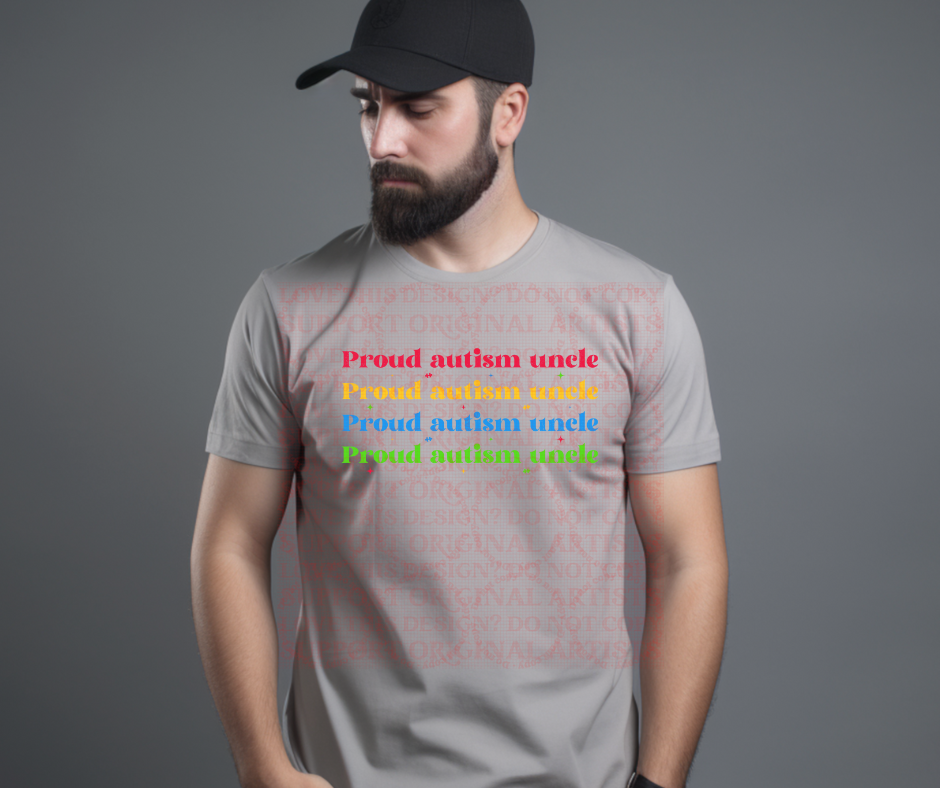 5374 - Proud Autism Uncle *DTF