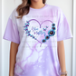6418 - You matter heart with butterflies * DTF Transfer