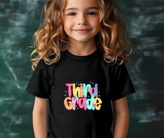 6131 - Preppy third grade * DTF Transfer
