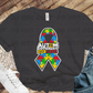3706 Autism is different ribbon DREAM TRANSFER* DTF