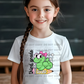 6145 - Third grade squad caterpillar with bow * DTF Transfer
