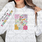 5639 - Floral teacher with teacher stuff sleeve * DTF