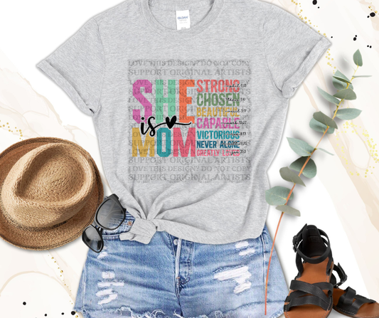 5585 - She is mom Strong chosen *DTF