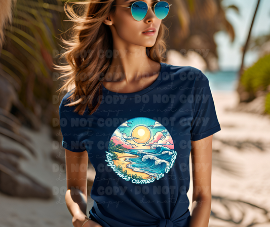 5900 - Happiness comes in waves *DTF Transfer