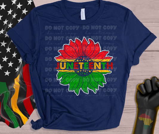5833 - Juneteenth Sunflower *DTF Transfer