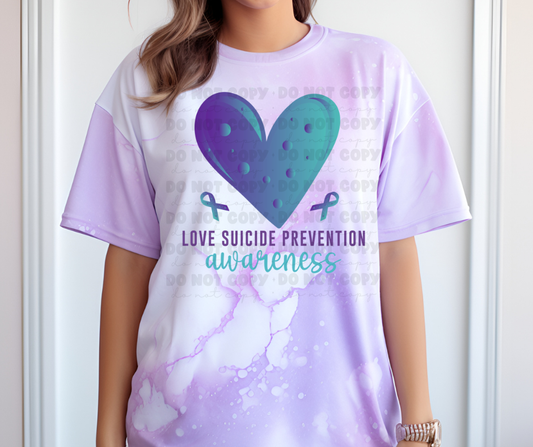 6424 - Love suicide prevention * DTF Transfer
