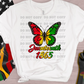 5821 - Juneteenth butterfly *DTF Transfer