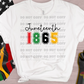 5823 - Juneteenth 1865 *DTF Transfer