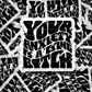 dc466 Your anxiety is a lying bitch Die cut sticker 3-5 Business Day TAT