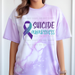 6429 - Suicide awareness ribbon * DTF Transfer