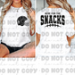 3398 & 3399 Helmet here for the snacks front and Back*DREAM TRANSFER* DTF