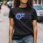 6437 - Choose to keep going heart wtih butterfly and sunflower * DTF Transfer