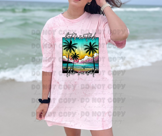 5915- Let's watch the sunset *DTF Transfer