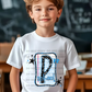 6119 - Preschool blue notebook paper * DTF Transfer
