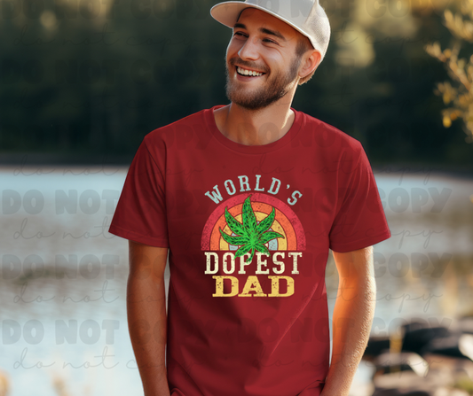 3981 World's Dopest Dad *DREAM TRANSFER* DTF