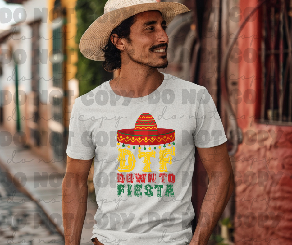 3722 DTF Down to Fiesta  DREAM TRANSFER* DTF