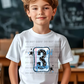 6121 - 3rd Grade blue notebook paper * DTF Transfer
