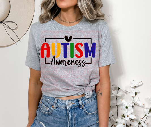 5331  - Autism awareness with heart *DTF