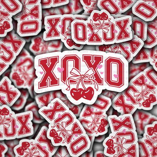 DS -2393 - Xoxo cherry Die Cut Sticker